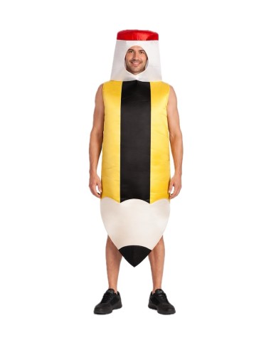 Costume matita taglia unica - di alta qualità, ideale per il Carnevale, feste a tema ed eventi speciali.